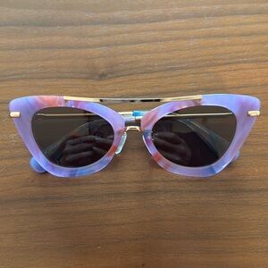 Lele Sadoughi cat eye sunglasses